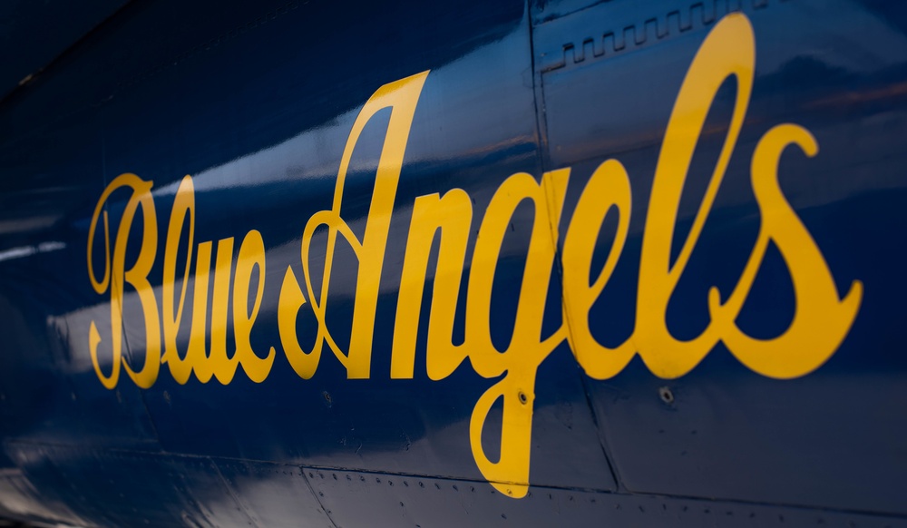 The Blue Angels &quot;Fat Albert&quot; performs at San Francisco Fleet Week 2018