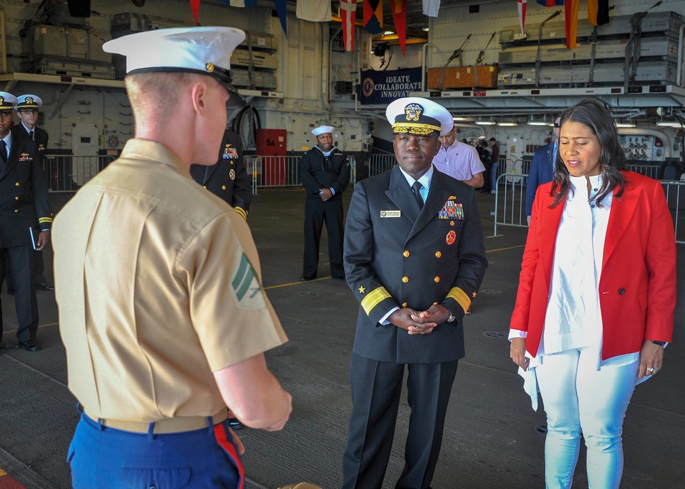 Mayor London Breed's tour of BHR