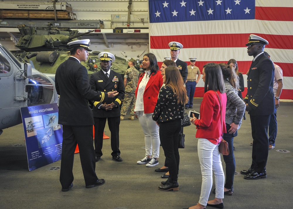 Mayor London Breed's tour of BHR