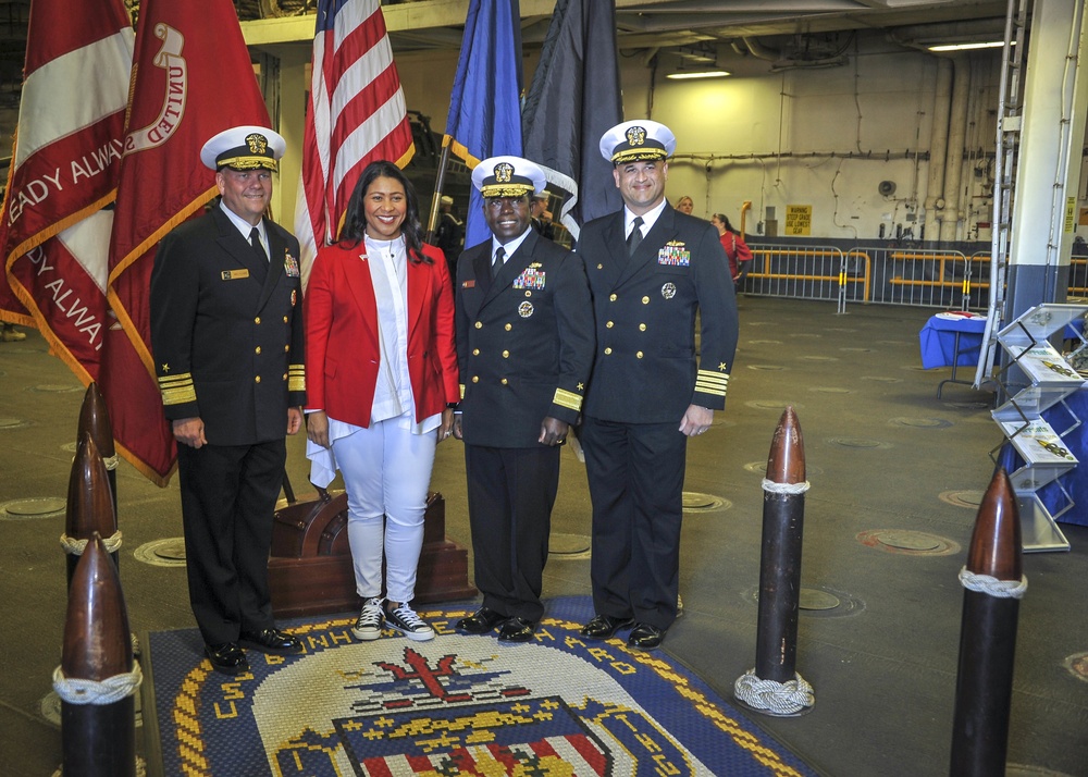 Mayor London Breed's tour of BHR