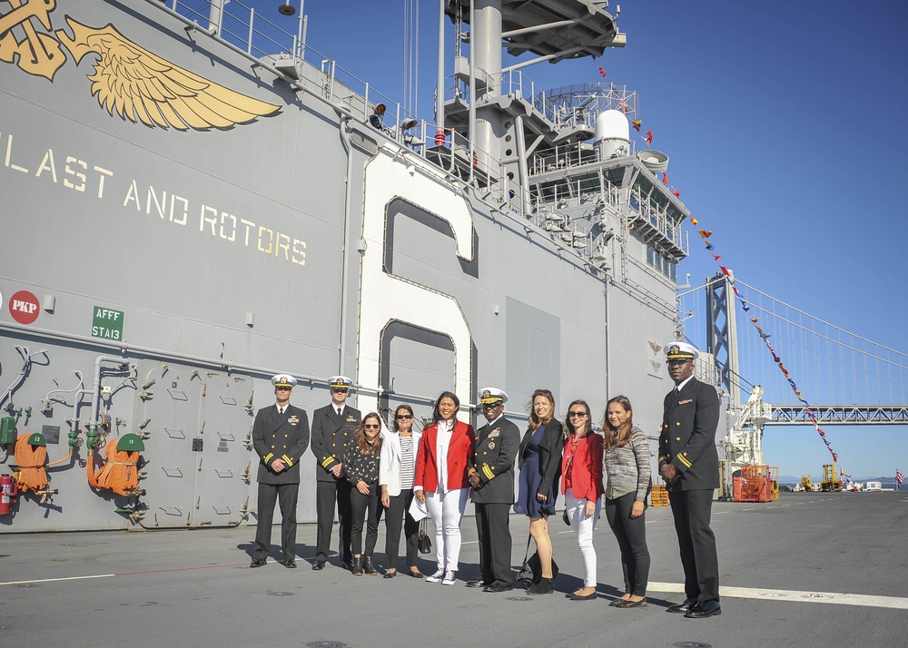 Mayor London Breed's tour of BHR