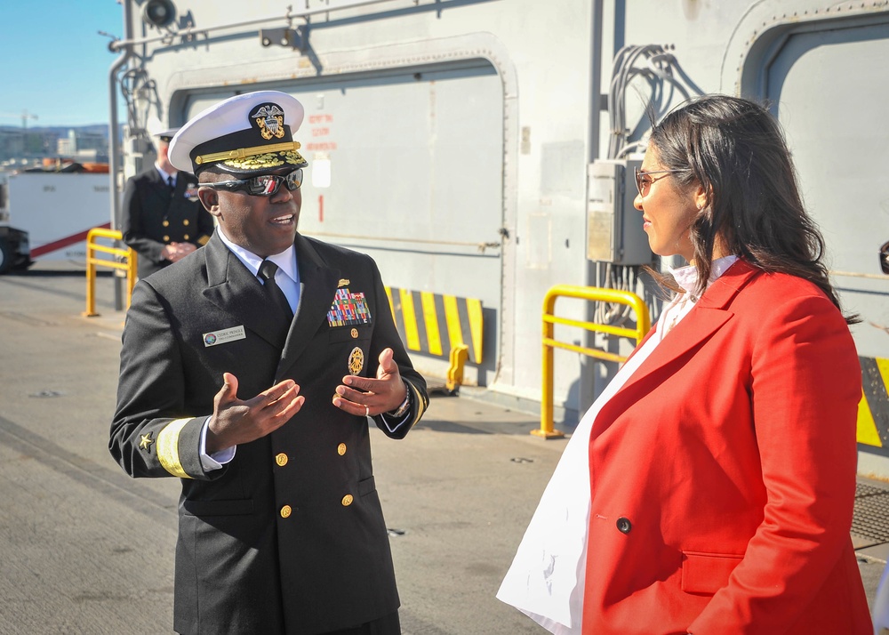 Mayor London Breed's tour of BHR