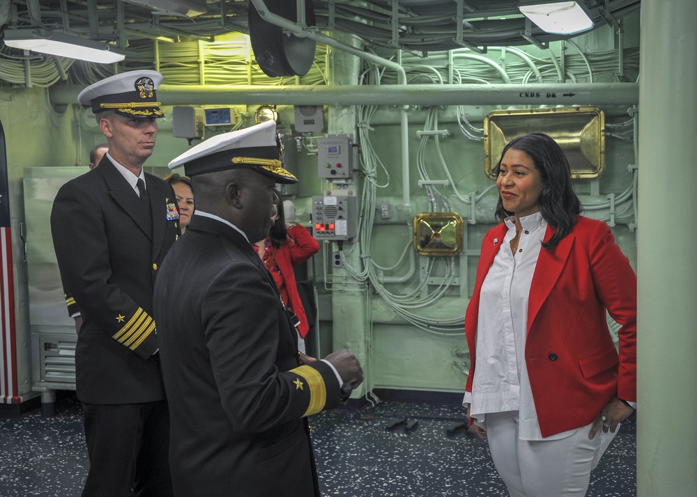 Mayor London Breed's tour of BHR