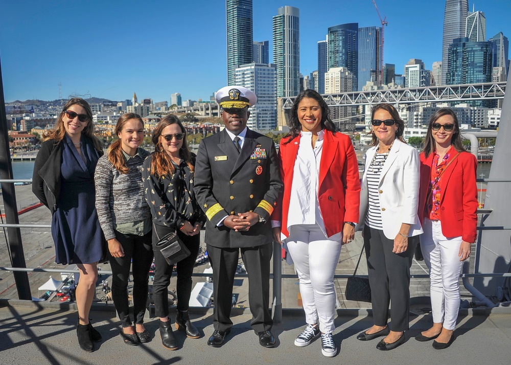Mayor London Breed's tour of BHR