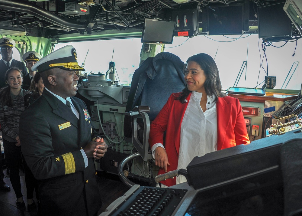 Mayor London Breed's tour of BHR