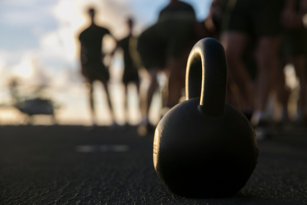 31st MEU Marines keep active with Force Fitness