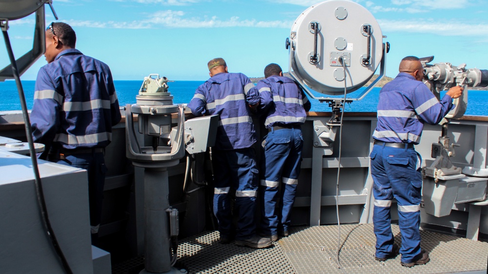 USS Michael Murphy, PNGDF Bilateral Demonstration