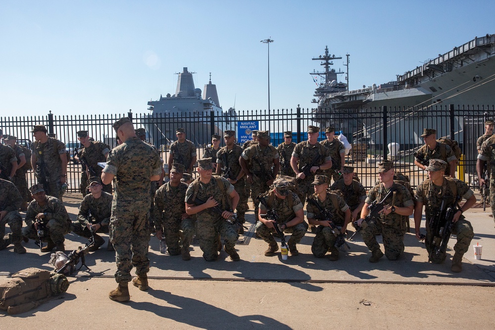 2nd Battalion, 2nd Marine Regiment prepares for Trident Juncture