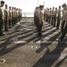 Cpl's Course have their dress uniforms inspected