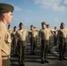 Cpl's Course have their dress uniforms inspected