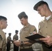Cpl's Course have their dress uniforms inspected