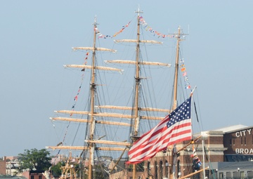 Fleet Week Ships in Baltimore's Inner Harbor