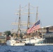 Fleet Week Ships in Baltimore's Inner Harbor