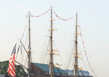 Fleet Week Ships in Baltimore's Inner Harbor