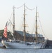 Fleet Week Ships in Baltimore's Inner Harbor