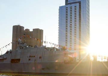 Fleet Week Ships in Baltimore's Inner Harbor