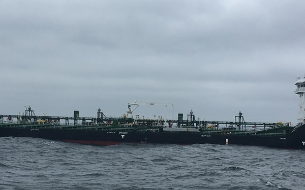 Coast Guard, FDNY respond to disabled tanker after fire at sea