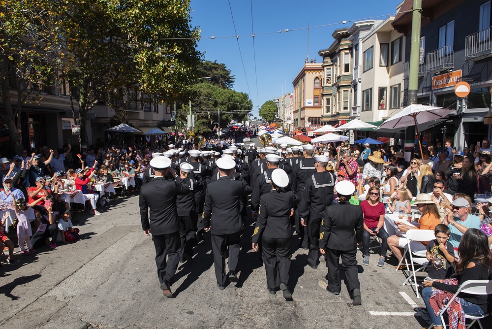 USS Bonhomme Richard Participates in Italian Heritage Parade San Francisco