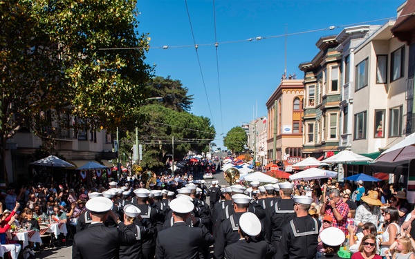 USS Bonhomme Richard Participates in Italian Heritage Parade San Francisco