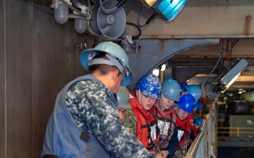 USS Bonhomme Richard Conducts Well Deck Operations