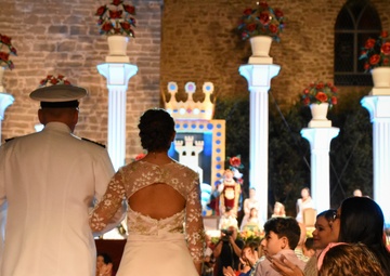 U.S. Navy Represented in Rota, Spain Damas Coronation
