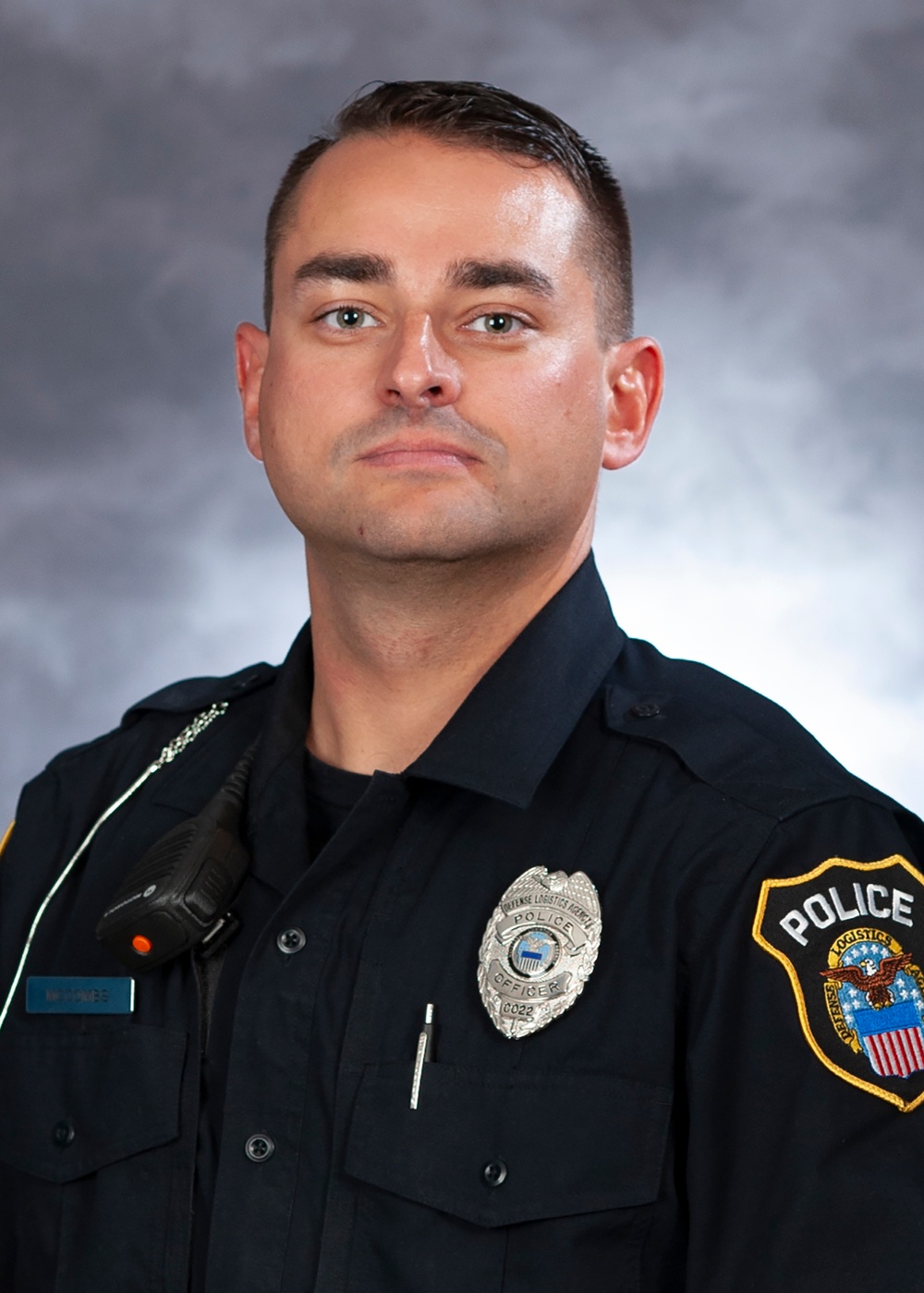DLA Police Officer Daniel McCombs