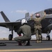 U.S. Marines Conduct Hot Loading and Refueling with F-35B Lightning II Aircraft