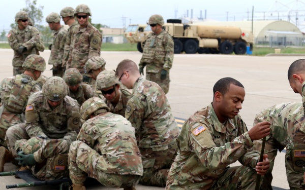 Brave Rifles sharpen skills during CASEVAC training
