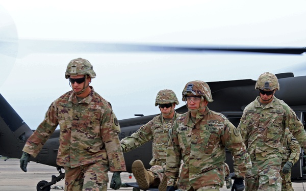 Brave Rifles sharpen skills during CASEVAC training