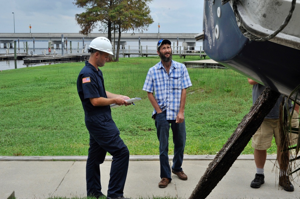 Coast Guard partners with federal and state agencies to mitigate environmental threats after Hurricane Florence