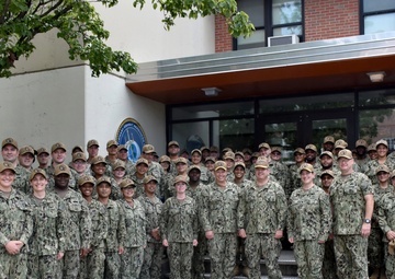 Rear Admiral Luscher Visits ECRC