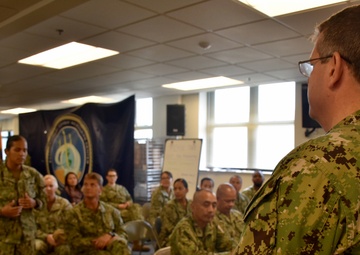 Rear Admiral Luscher Visits ECRC