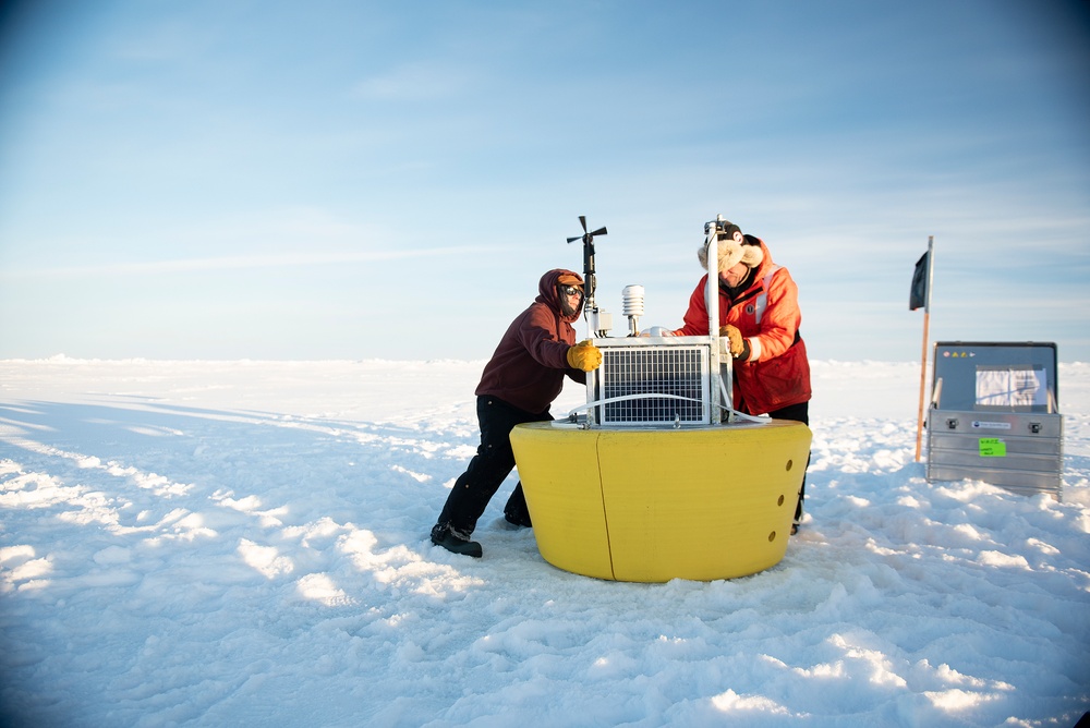 Coast Guard Cutter Healy conducts Arctic patrol in support of the Office of Naval Research