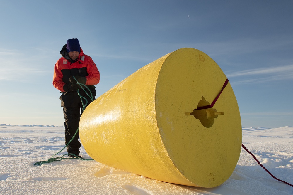 Coast Guard Cutter Healy conducts Arctic patrol in support of the Office of Naval Research