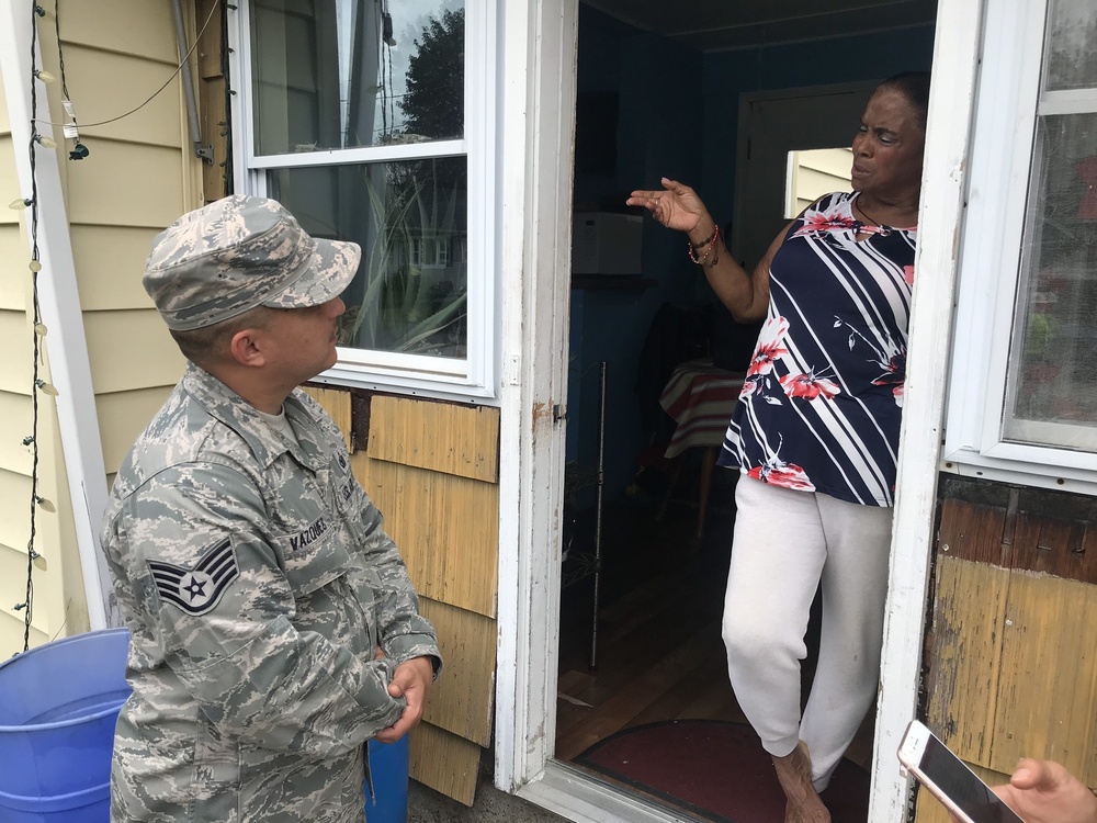 Massachusetts Airmen Assist Their Community