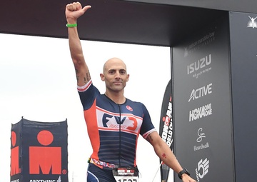 Marine credits triathlons for making him a better warfighter