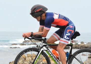 Marine credits triathlons for making him a better warfighter