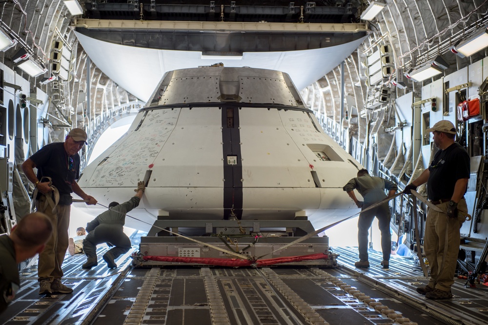 418th FLTS completes 10-year support of NASA Orion parachute tests