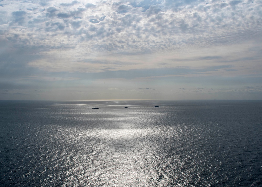 USS Antietam Joins Royal Thai Navy Ships for Cooperative Deployment