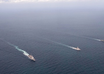 USS Antietam Joins Royal Thai Navy Ships for Cooperative Deployment