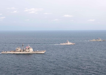 USS Antietam Joins Royal Thai Navy Ships for Cooperative Deployment