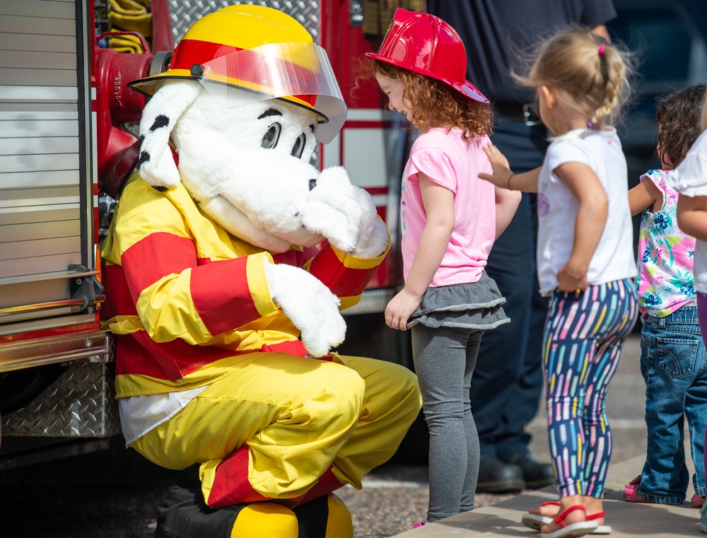 Luke Fire Department hosts Fire Prevention week