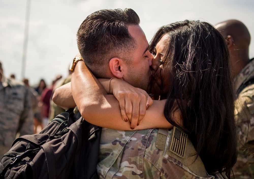 JBLE Airmen return from frontline