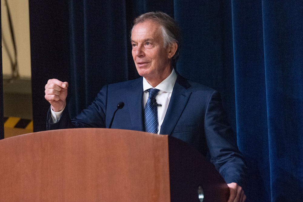 Tony Blair Visit to MaxwellAFB