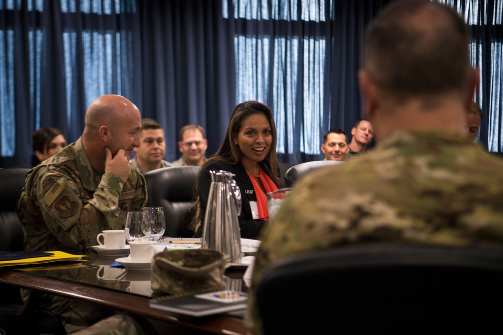 Dvids Images Third Air Force Leadership Visits Ramstein Image 1 Of 8 