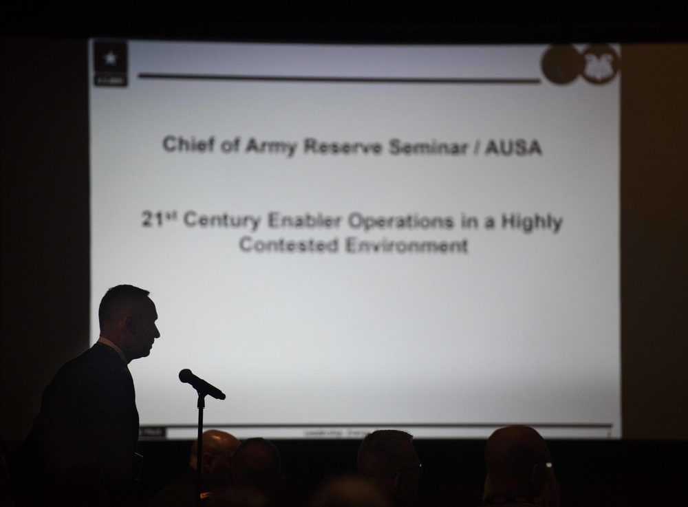 Lt. Gen. Charles Luckey at AUSA