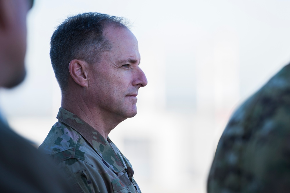 Third Air Force leadership visits Ramstein