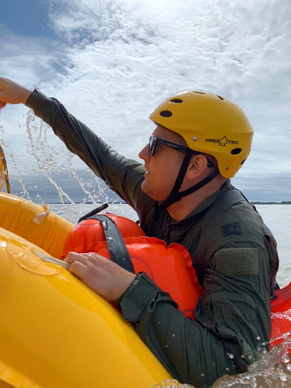 Dover Airman volunteers with SERE specialists