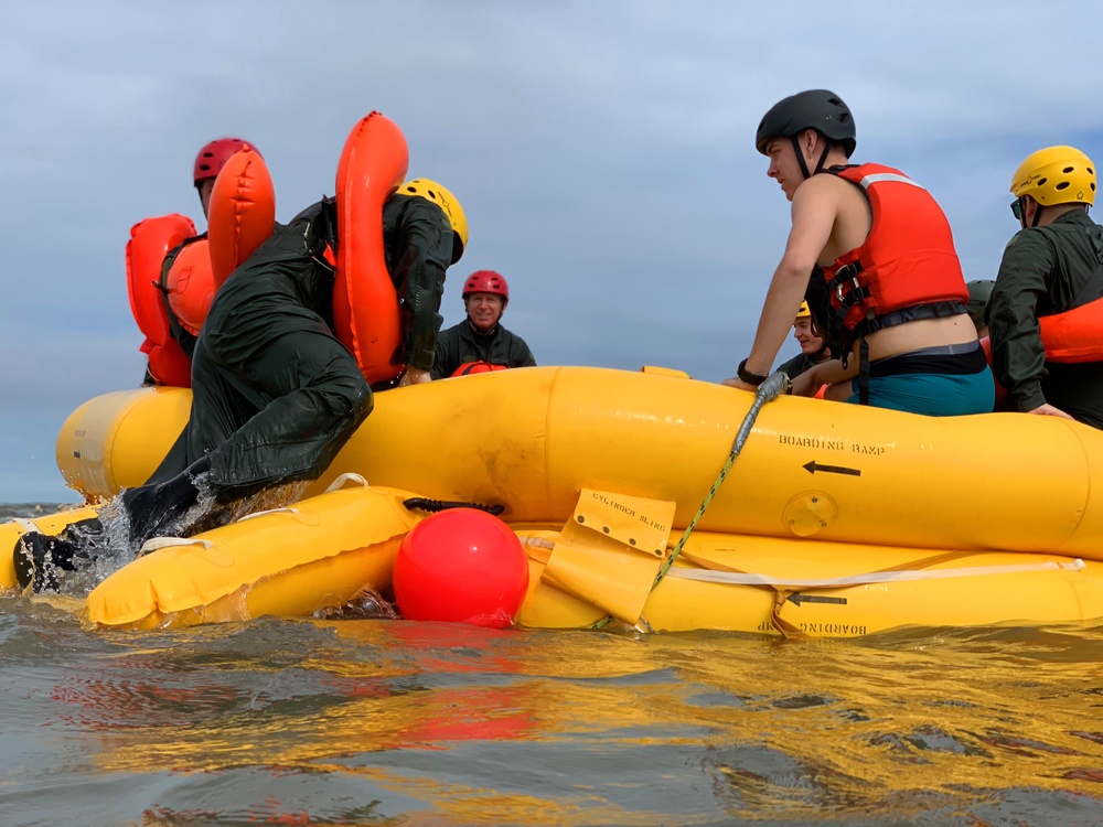 Dover Airman volunteers with SERE specialists