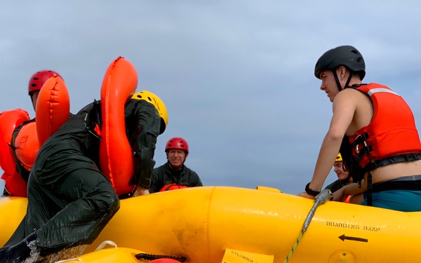 Dover Airman volunteers with SERE specialists